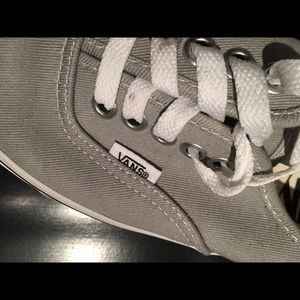 Vans for JCrew authentic washed canvas sneaker